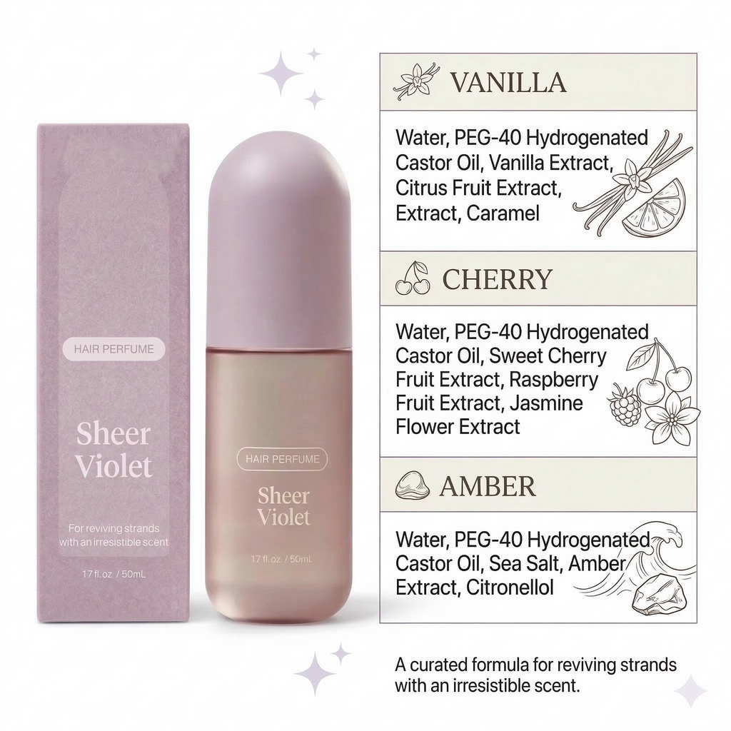 Violet Hair Perfume